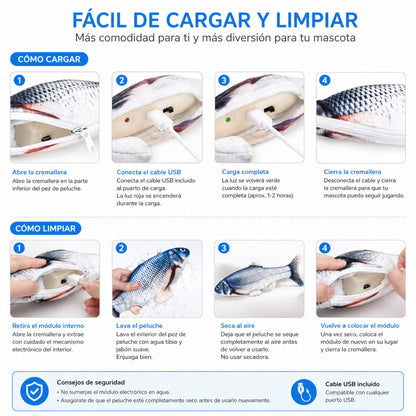 Pescadito interactivo - Anti estrés