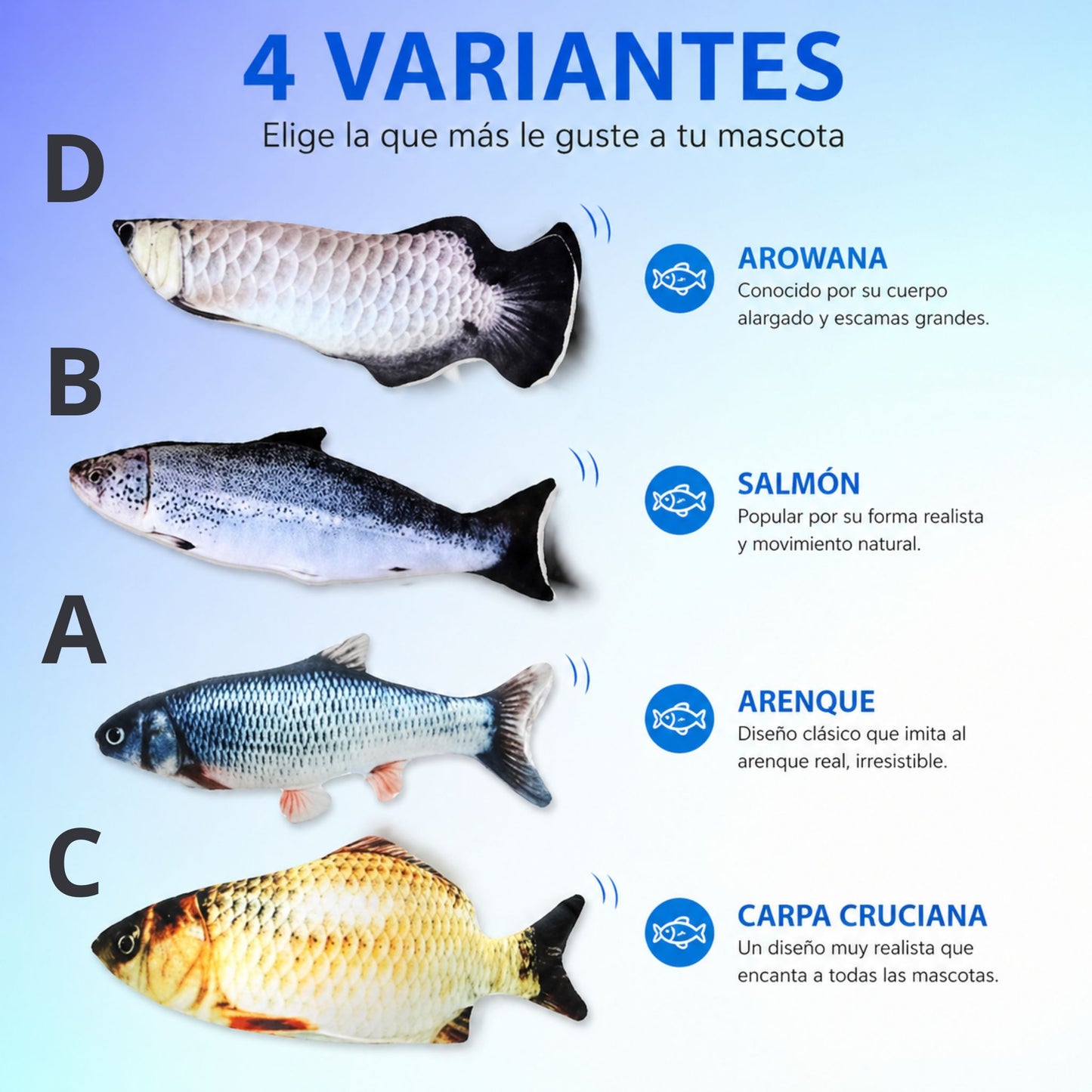 Pescadito interactivo - Anti estrés