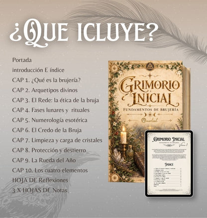 Grimorio Inicial | Vol. 1 — Ebook Digital