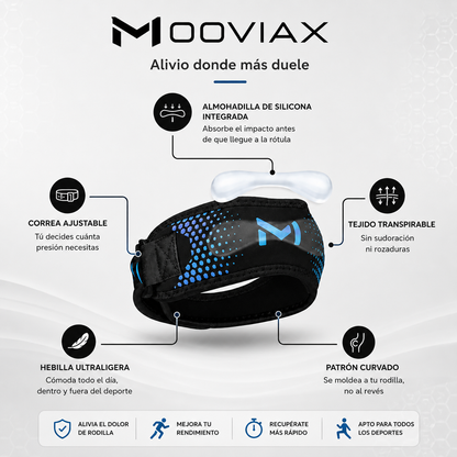 Mooviax™ - Rodillera de sujeción articular
